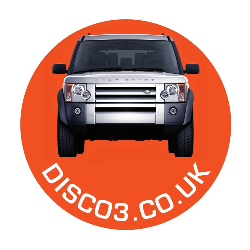 DISCO3.CO.UK Round Sticker